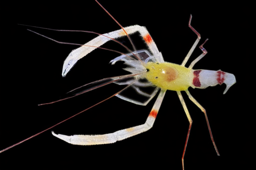 Gold Coral Banded Shrimp