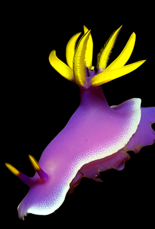 Purple Chromodoris Nudibranch